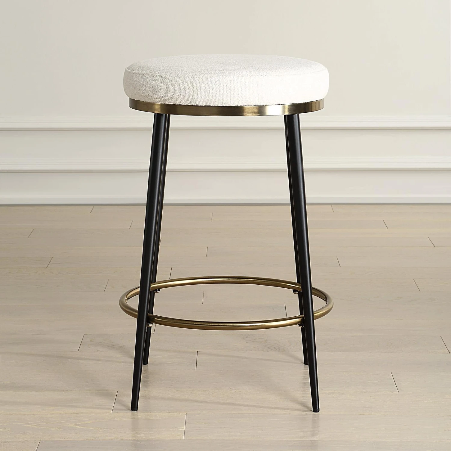 Uttermost Ensemble Cream Counter Stool 2 Uttermost Ensemble Cream Counter Stool - Image 2