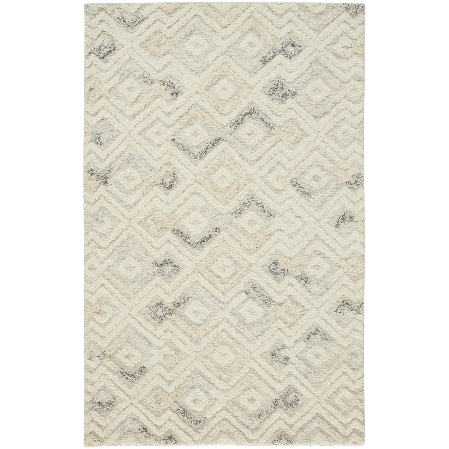 Feizy Anica 8004F Rug In Ivory / Blue 1 Feizy Anica 8004F Rug In Ivory / Blue