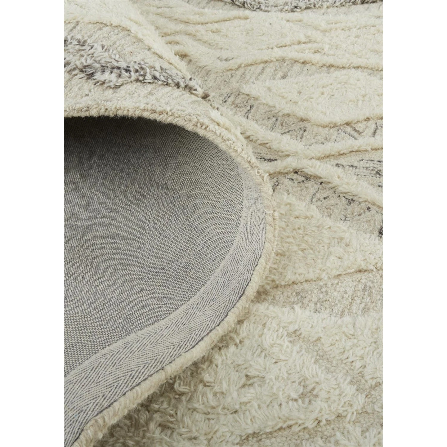 Feizy Anica 8006F Rug In Ivory / Gray 4 Feizy Anica 8006F Rug In Ivory / Gray - Image 4