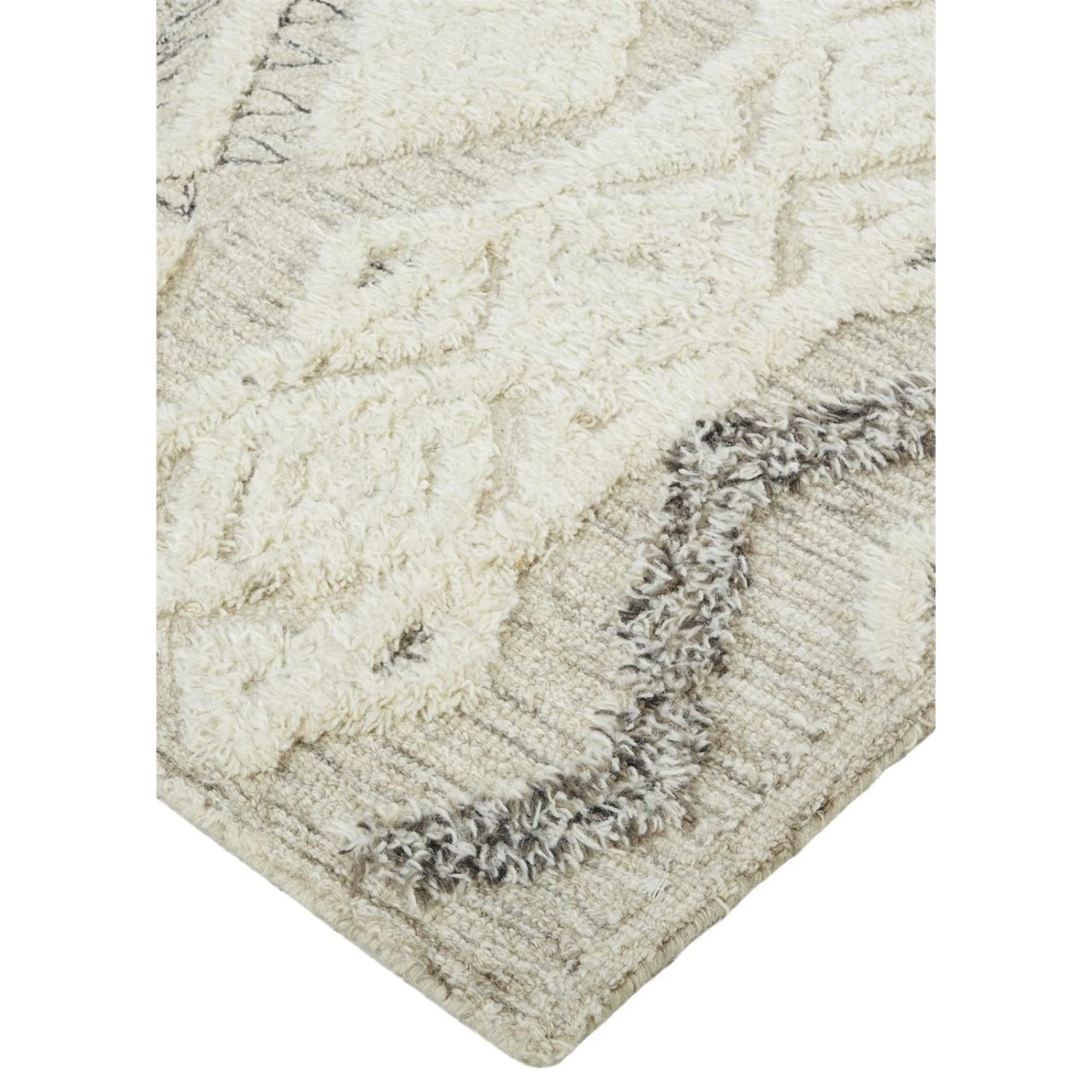 Feizy Anica 8006F Rug In Ivory / Gray 5 Feizy Anica 8006F Rug In Ivory / Gray - Image 5