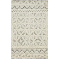 Feizy Anica 8007F Rug In Ivory / Blue