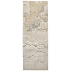 Feizy Aura 3727F Rug In Gold / Beige -Grayson-Living Feizy Aura 3727F in Gold Beige 210 x 710 Runner 2