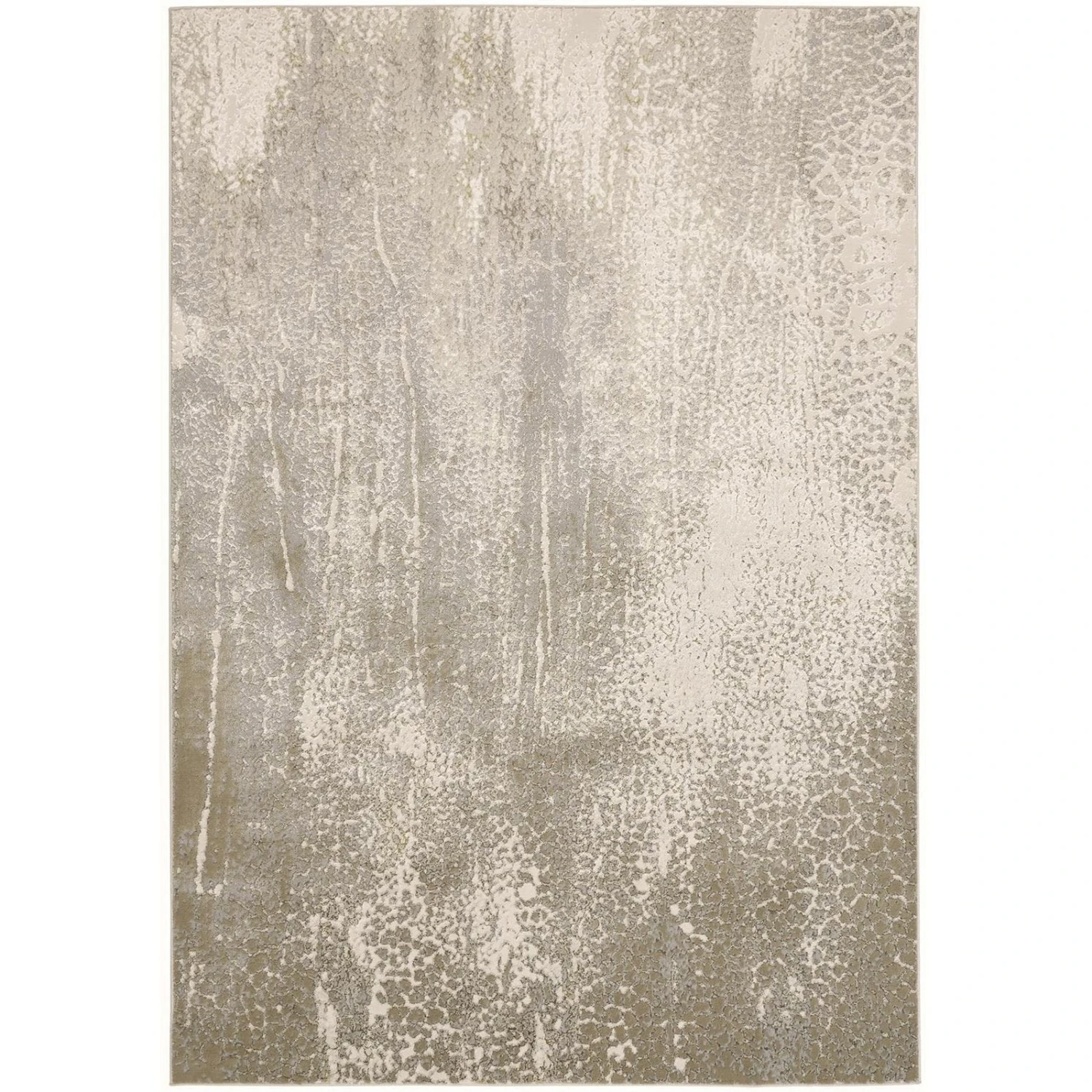 Feizy Aura 3739F Rug In Ivory / Gold 1 Feizy Aura 3739F Rug In Ivory / Gold