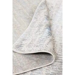 Feizy Azure 3402F Rug In Ivory / Silver -Grayson-Living Feizy Azure 3402F in Ivory Silver 5