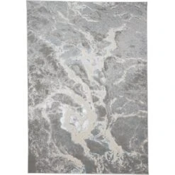 Feizy Azure 3539F Rug In Silver / Blue