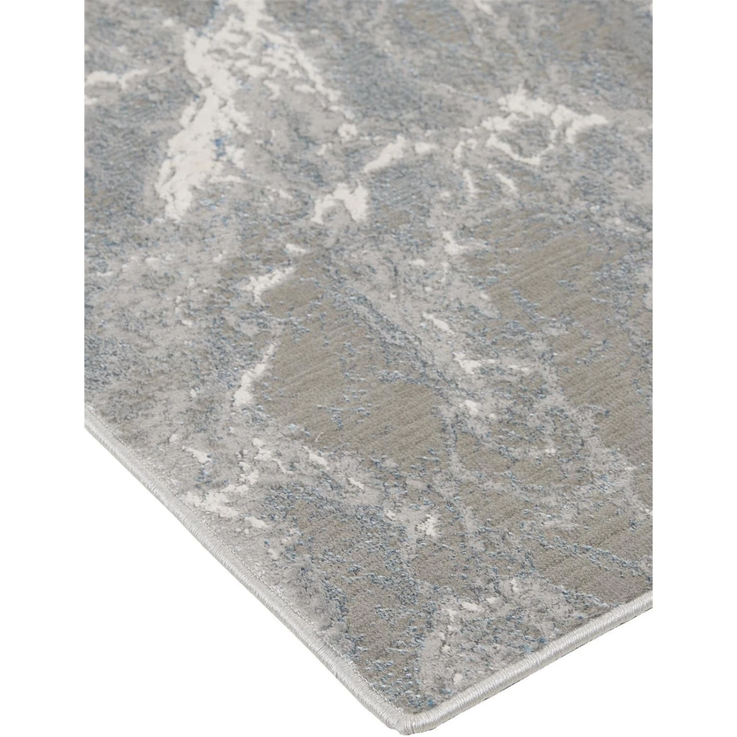 Feizy Azure 3539F Rug In Silver / Blue 6 Feizy Azure 3539F Rug In Silver / Blue - Image 6