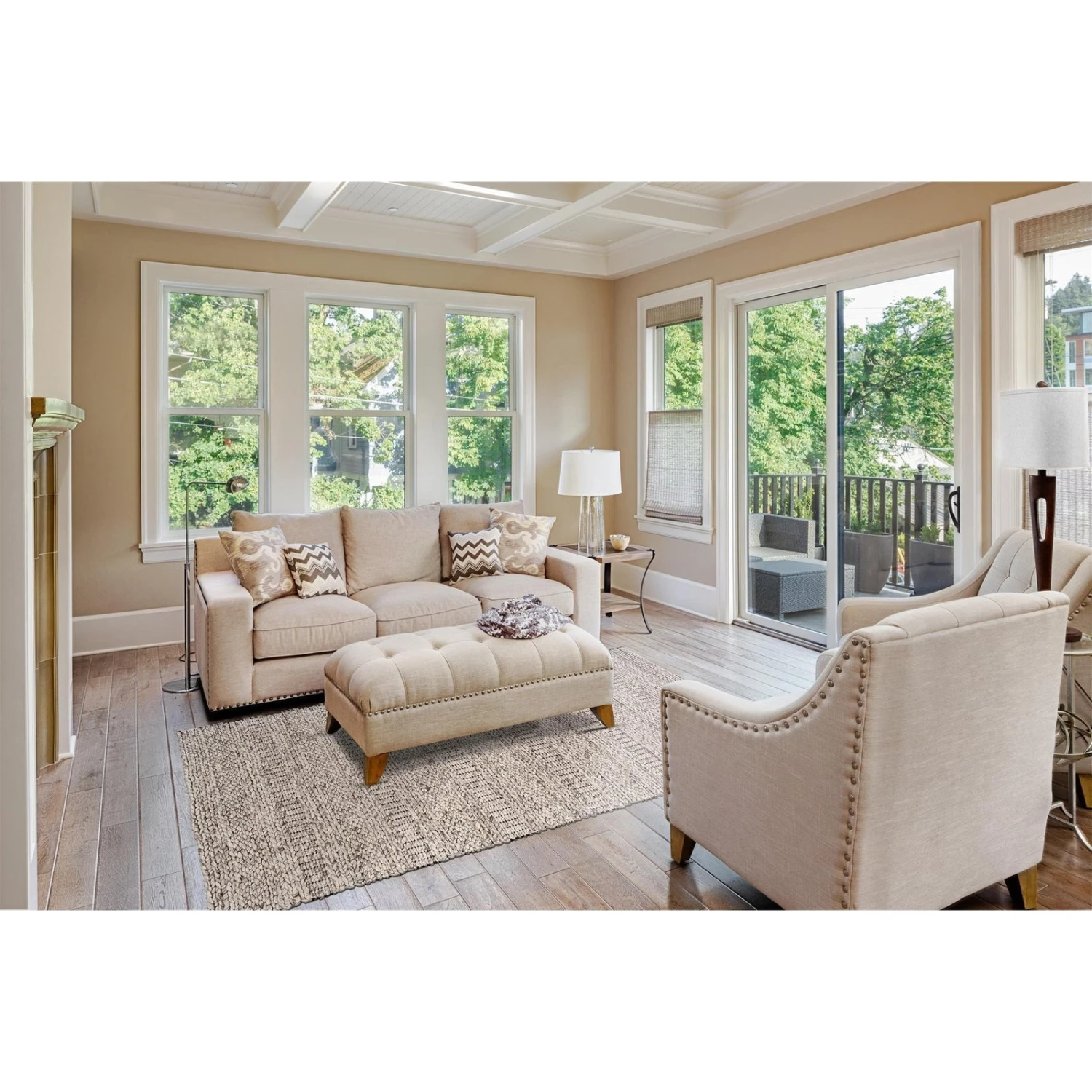 Feizy Berkeley 0737F Rug In Oatmeal 4 Feizy Berkeley 0737F Rug In Oatmeal - Image 4