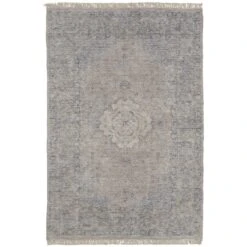Feizy Caldwell 8108F Rug In Gray / Blue