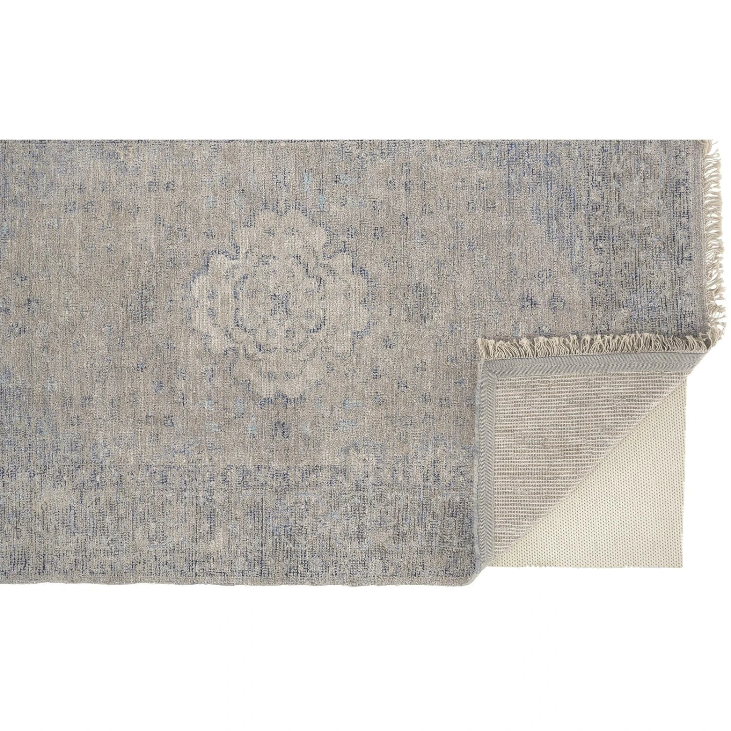 Feizy Caldwell 8108F Rug In Gray / Blue 6 Feizy Caldwell 8108F Rug In Gray / Blue - Image 6