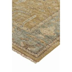 Feizy Carrington 6501F Rug In Gold / Light Blue 7 Feizy Carrington 6501F Rug In Gold / Light Blue -Grayson-Living Feizy Carrington 6501F in Gold Light Blue 3