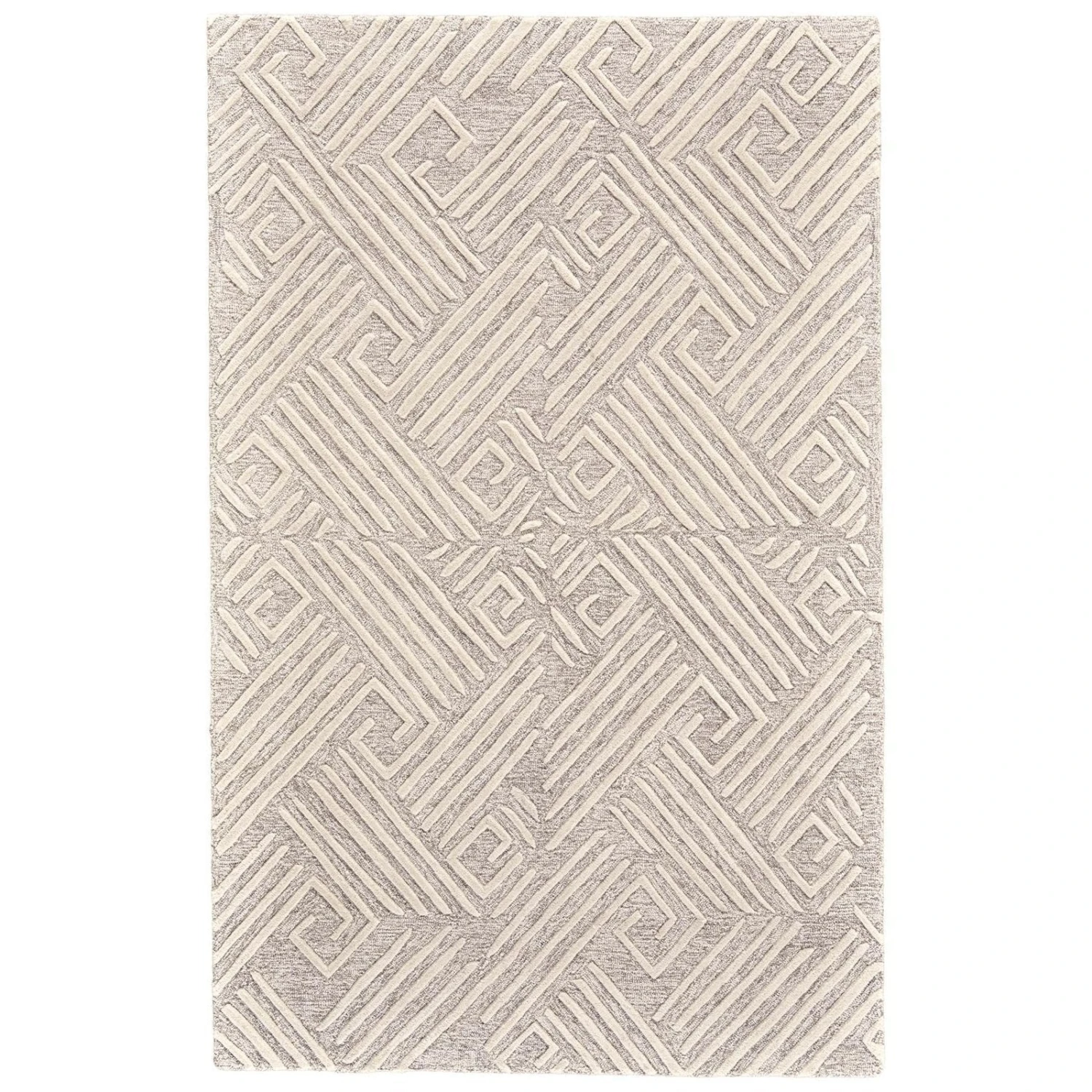 Feizy Enzo 8737F Rug In Ivory/Natural 1 Feizy Enzo 8737F Rug In Ivory/Natural