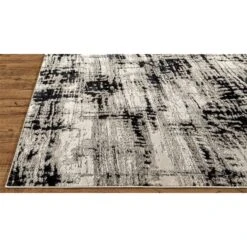 Feizy Micah 3339F Rug In Black -Grayson-Living Feizy Micah 3339F In Black 9