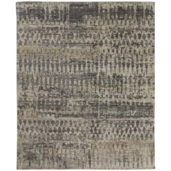Feizy Palomar 6632F Rug 24 Feizy Palomar 6632F Rug -Grayson-Living Feizy Palomar 6632F Gray Beige 2 x 3 9