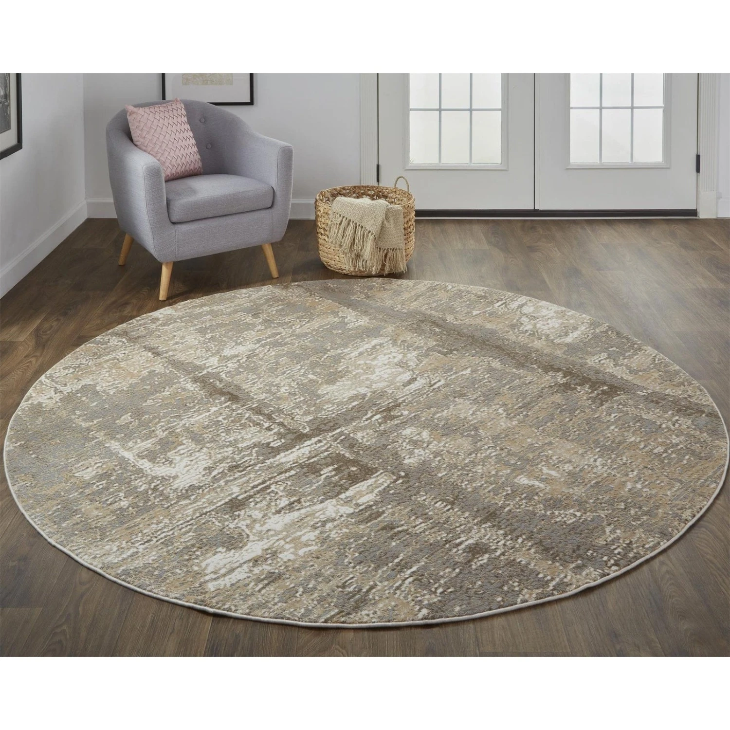 Feizy Parker 3701F Rug In Ivory / Gray 5 Feizy Parker 3701F Rug In Ivory / Gray - Image 5