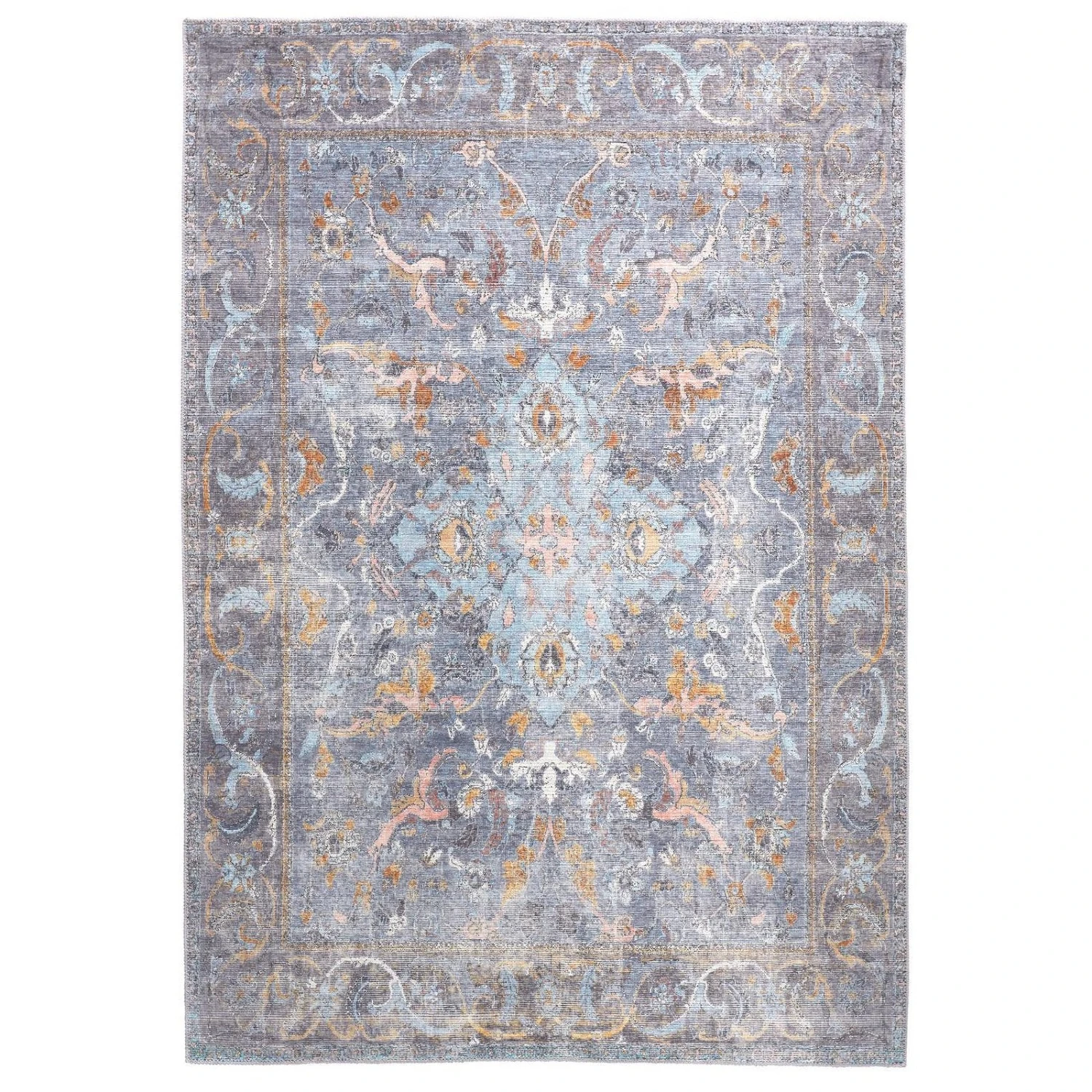 Feizy Percy 39AFF Rug In Blue 1 Feizy Percy 39AFF Rug In Blue