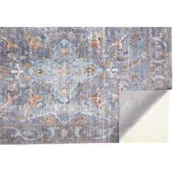 Feizy Percy 39AFF Rug In Blue 11 Feizy Percy 39AFF Rug In Blue -Grayson-Living Feizy Percy 39AFF in Blue 6