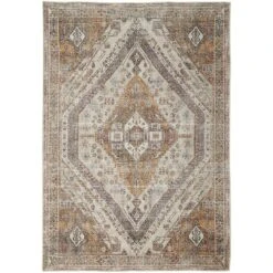 Feizy Percy 39ANF Rug In Tan
