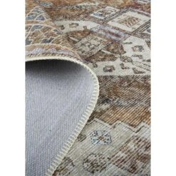 Feizy Percy 39ANF Rug In Tan 9 Feizy Percy 39ANF Rug In Tan -Grayson-Living Feizy Percy 39ANF in Rust Blue 4