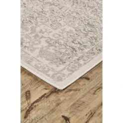 Feizy Prasad 3682F Rug In Light Gray 6 Feizy Prasad 3682F Rug In Light Gray -Grayson-Living Feizy Prasad 3682F In Light Gray 2