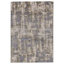 Feizy Waldor 3969F Rug In Gold/Sterling