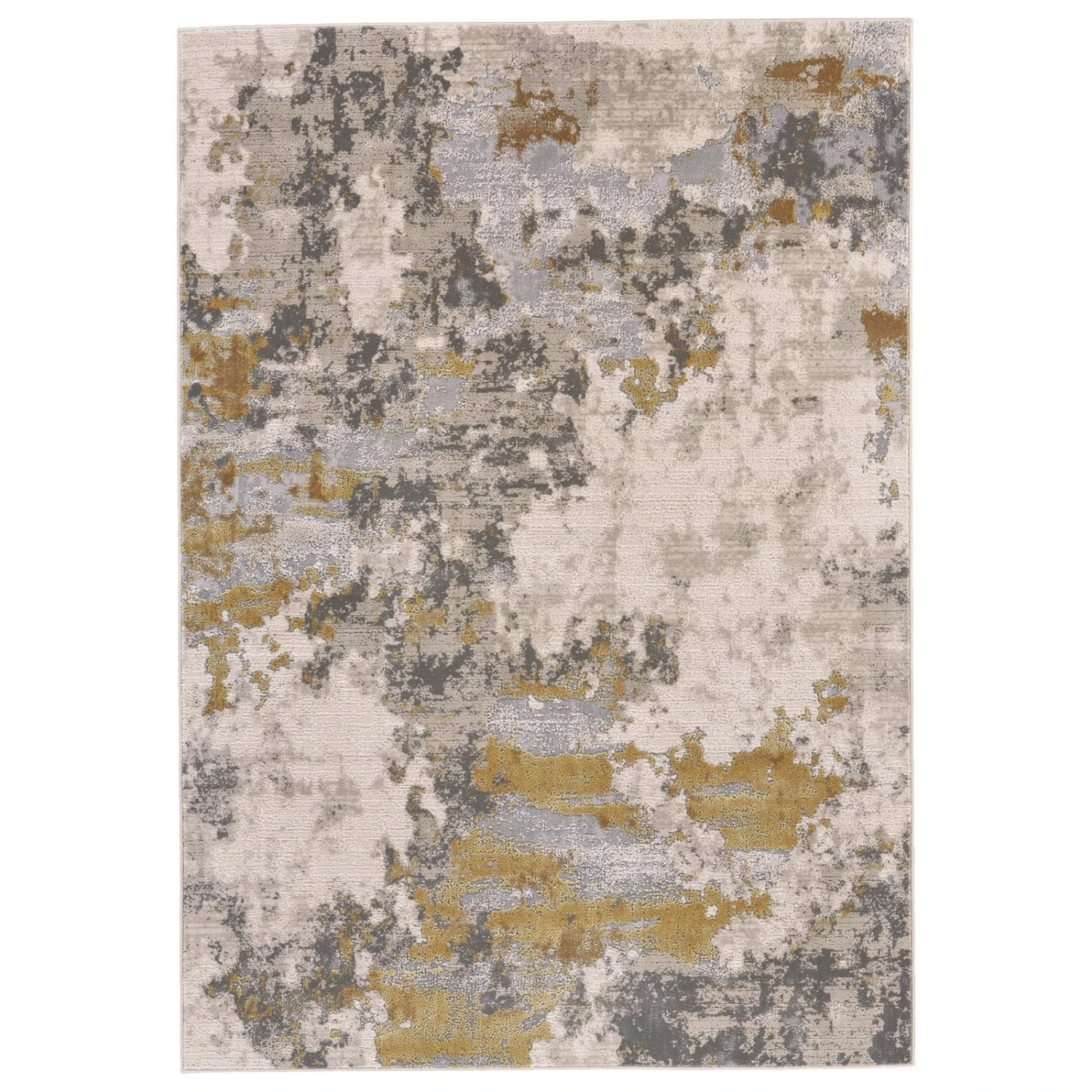 Feizy Waldor 3970F Rug In Gold/Birch 1 Feizy Waldor 3970F Rug In Gold/Birch