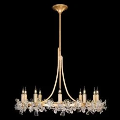 Fine Art Azu 34.5" Round Chandelier -Grayson-Living Fine Art Handcrafted Lighting Fine Art Azu 345 Round Chandelier 915240 2ST 5