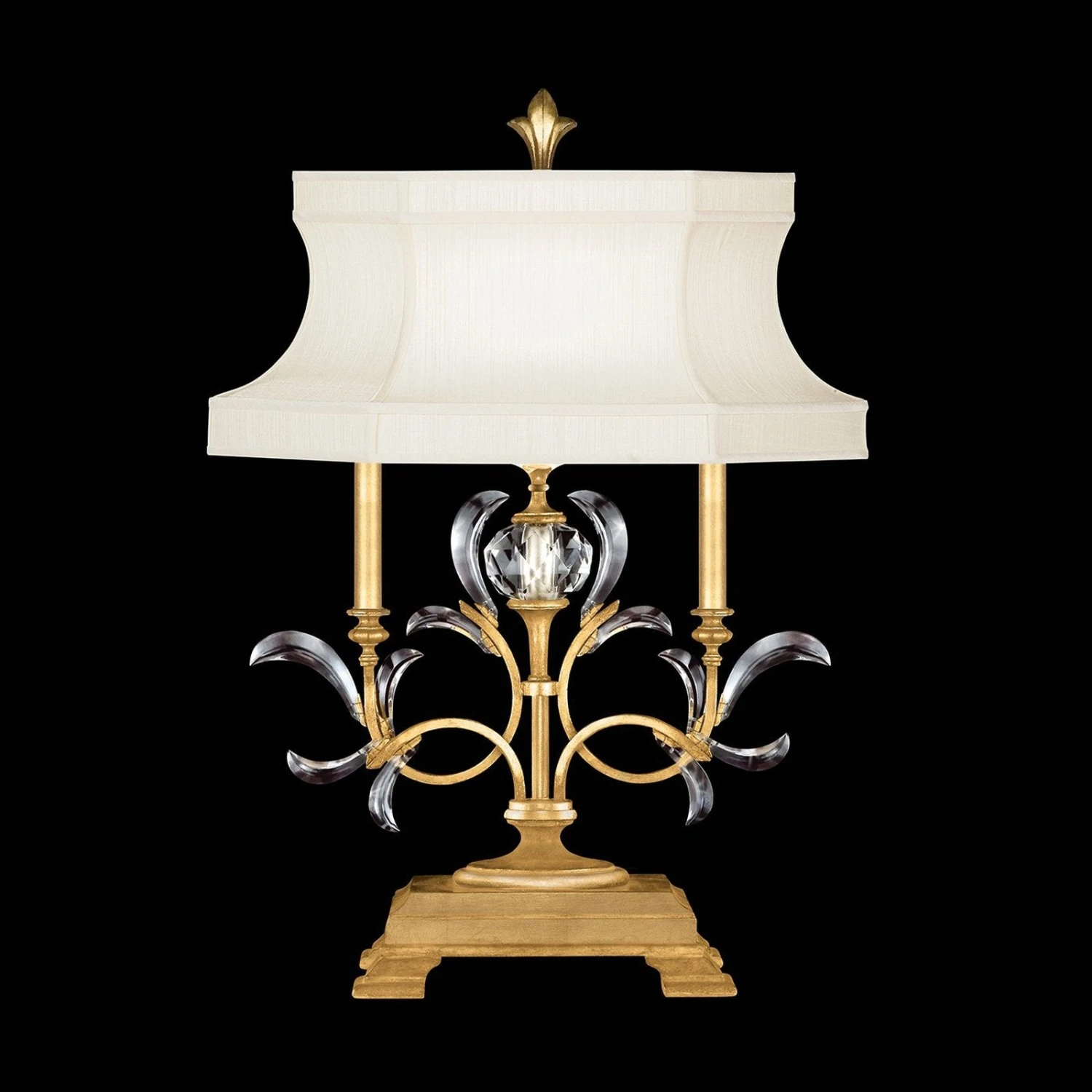 Fine Art Beveled Arcs 34" Table Lamp 1 Fine Art Beveled Arcs 34" Table Lamp