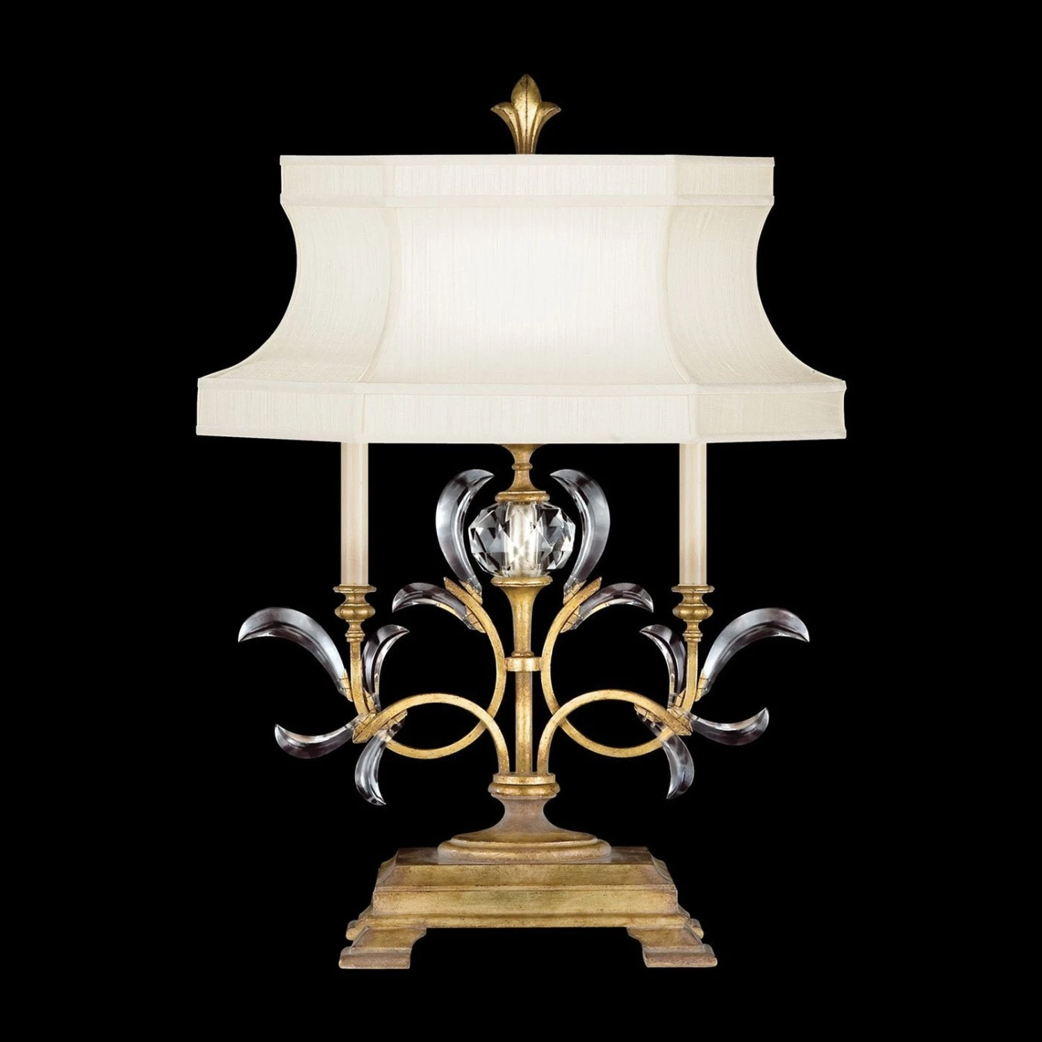 Fine Art Beveled Arcs 34" Table Lamp 10 Fine Art Beveled Arcs 34" Table Lamp - Image 10