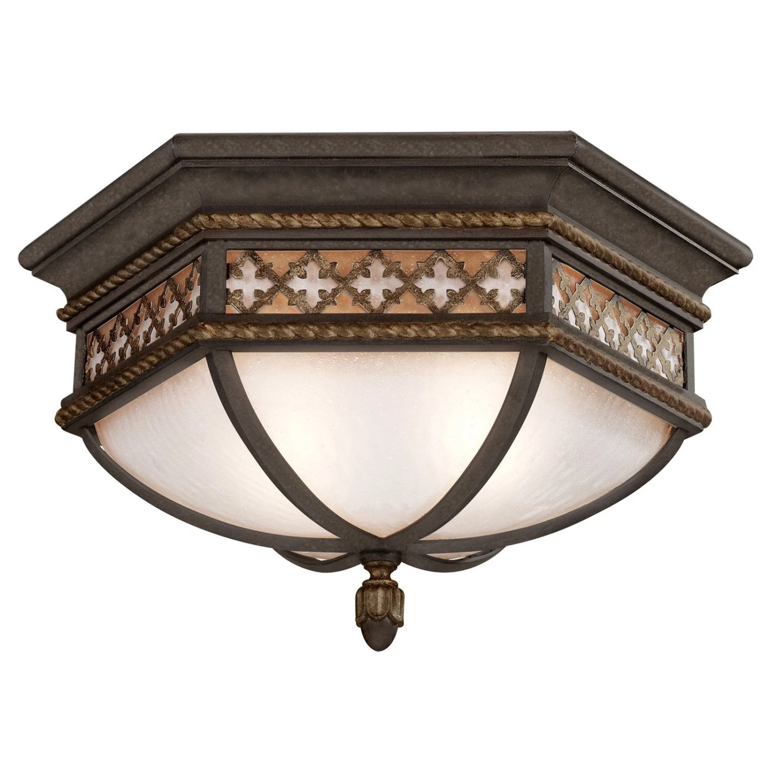 Fine Art Chateau 21" Outdoor Flush Mount 1 Fine Art Chateau 21" Outdoor Flush Mount