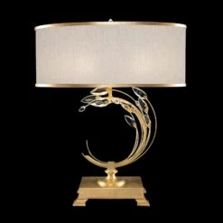 Fine Art Crystal Laurel 31" Round Table Lamp -Grayson-Living Fine Art Handcrafted Lighting Fine Art Crystal Laurel 31 Round Table Lamp 771510 SF33 7