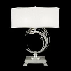 Fine Art Crystal Laurel 31" Round Table Lamp -Grayson-Living Fine Art Handcrafted Lighting Fine Art Crystal Laurel 31 Round Table Lamp 771510 SF41 10