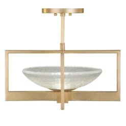 Fine Art Delphi 18" Square Semi Flush Mount 12 Fine Art Delphi 18" Square Semi Flush Mount -Grayson-Living Fine Art Handcrafted Lighting Fine Art Delphi 18 Square Semi Flush Mount 896440 2ST 4