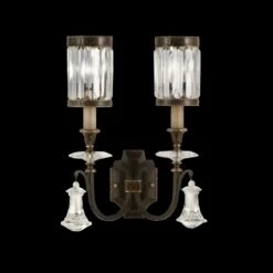 Fine Art Eaton Place 19" Wide Sconce 9 Fine Art Eaton Place 19" Wide Sconce -Grayson-Living Fine Art Handcrafted Lighting Fine Art Eaton Place 19 Wide Sconce 583050ST 4
