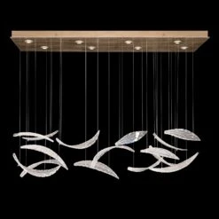 Fine Art Elevate 54" Rectangular Pendant -Grayson-Living Fine Art Handcrafted Lighting Fine Art Elevate 54 Rectangular Pendant 894840 212ST 7