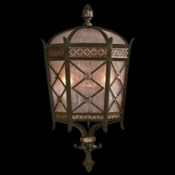Fine Art Chateau Outdoor 2 Light 22 Inch Black Coupe
