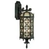 Fine Art Costa Del Sol Light 33 Inch Wrought Iron Outdoor Wall Sconce