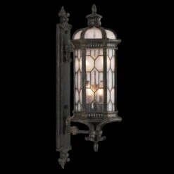 Fine Art Devonshire 4 Light 39 Inch Antique Bronze Outdoor Wall Sconce