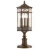 Fine Art Holland Park 3 Light 32 Inch Bronze Outdoor Adjustable Pier/Post Mount