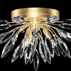 Fine Art Lily Buds 18.5" Round Flush Mount -Grayson-Living Fine Art Handcrafted Lighting Fine Art Lily Buds 185 Round Flush Mount 3