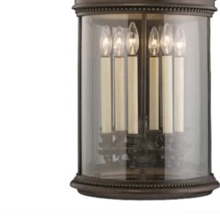 Fine Art Louvre 15" Outdoor Lantern -Grayson-Living Fine Art Handcrafted Lighting Fine Art Louvre 15 Outdoor Lantern 538182ST 3