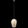 Fine Art Natural Inspirations 4.75" Natural Quartz Round Drop Light