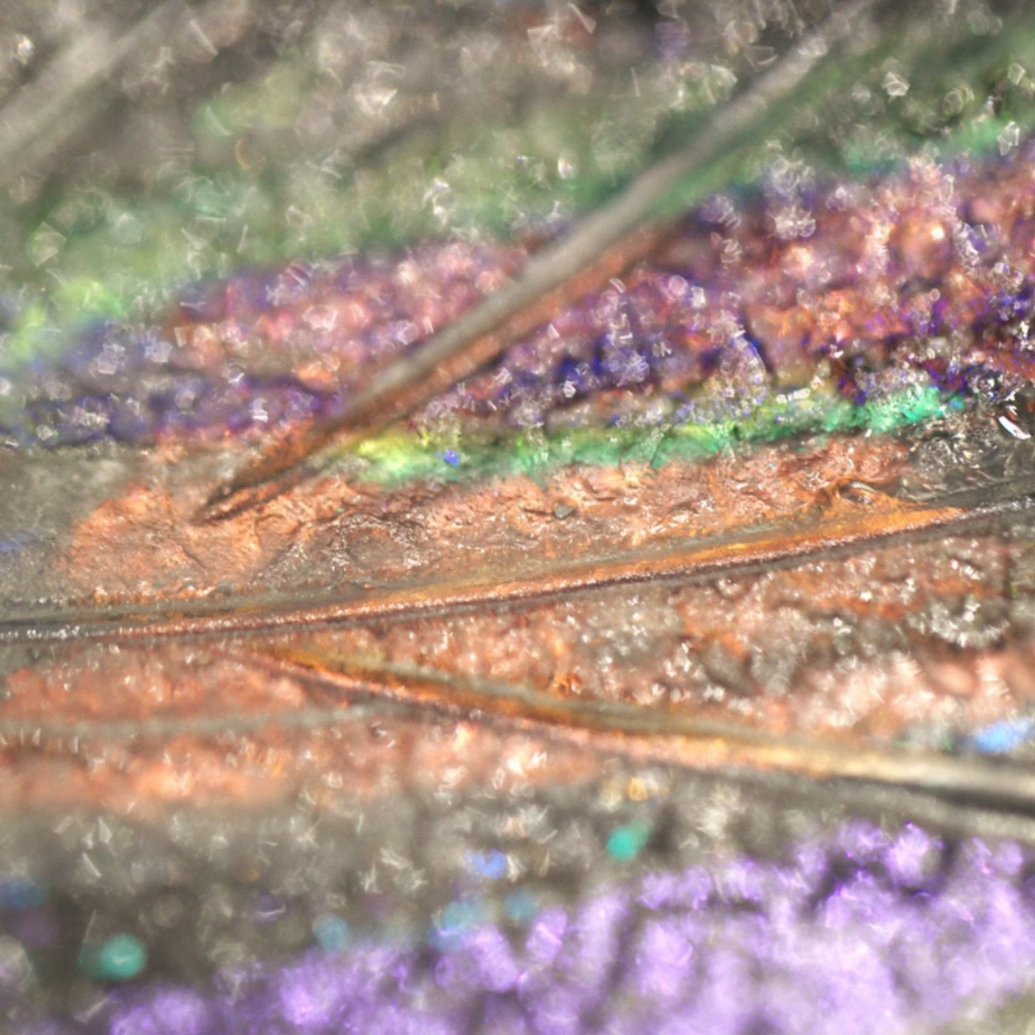 Fine Art Plume 28" Round Flush Mount 2 Fine Art Plume 28" Round Flush Mount - Image 2