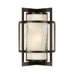 Fine Art Singapore Moderne 15" Outdoor Wall Sconce