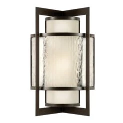 Fine Art Singapore Moderne 19" Outdoor Wall Sconce