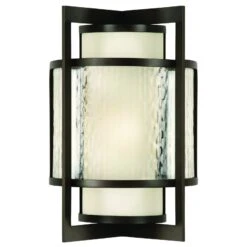 Fine Art Singapore Moderne 24" Outdoor Wall Sconce
