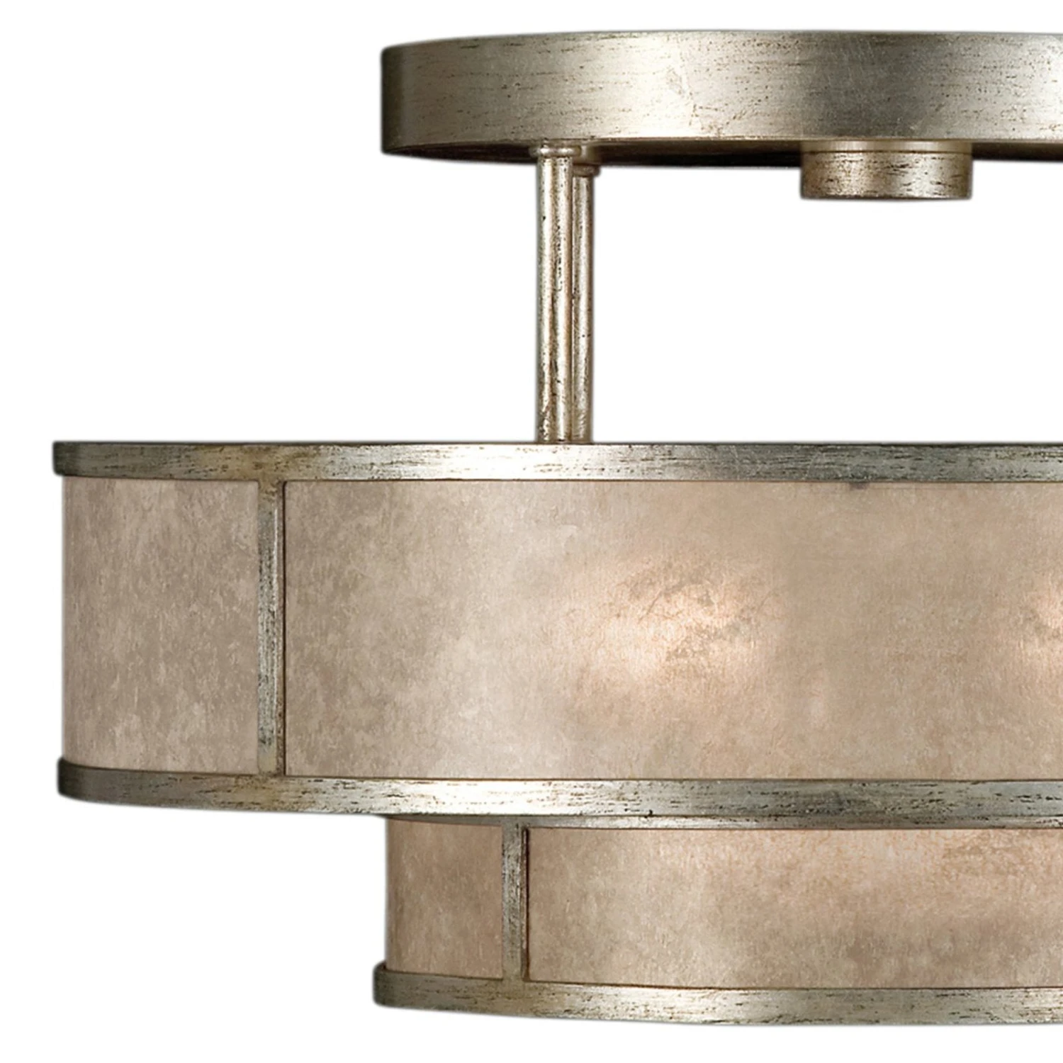 Fine Art Singapore Moderne 24" Round Semi-Flush Mount 5 Fine Art Singapore Moderne 24" Round Semi-Flush Mount - Image 5