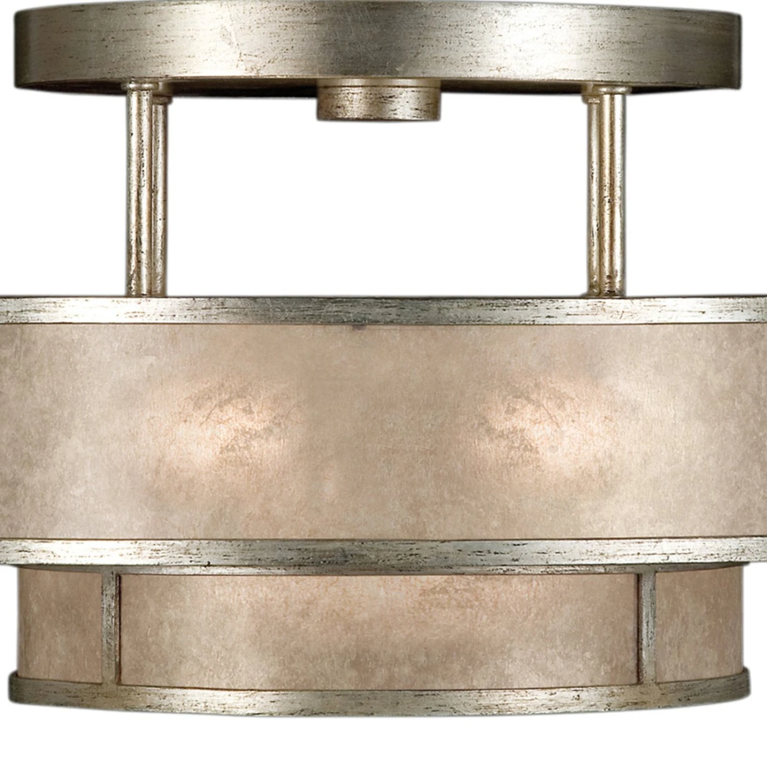 Fine Art Singapore Moderne 24" Round Semi-Flush Mount 6 Fine Art Singapore Moderne 24" Round Semi-Flush Mount - Image 6