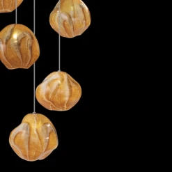 Fine Art Vesta 12" Round Pendant -Grayson-Living Fine Art Handcrafted Lighting Fine Art Vesta 12 Round Pendant 5