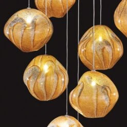 Fine Art Vesta 22" Round Pendant -Grayson-Living Fine Art Handcrafted Lighting Fine Art Vesta 22 Round Pendant 2