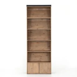Four Hands Bane Bookshelf In Smoked Pine 37 Four Hands Bane Bookshelf In Smoked Pine -Grayson-Living Four Hands Bane Bookshelf 18